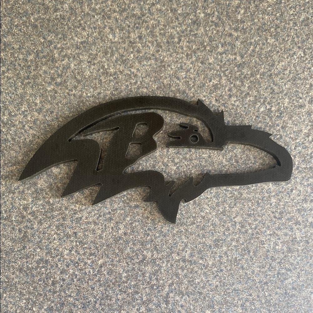 Baltimore Ravens Black Wall Art Decor